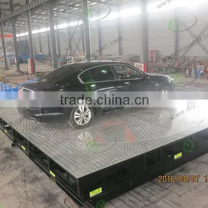 Hot Sale Hydraulic Car Scissor Lift /scissor Car Lift Elevator Add Turntable thumbnail-2