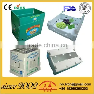 Customized Foldable Corrugated Plastic Storage Box thumbnail-3