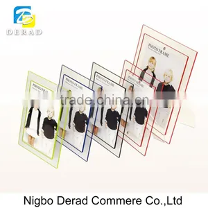 Colorful Acrylic Frameless White Picture Frame Cheap thumbnail-1