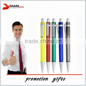 Free Samples Customized Logo Promotional Plastic Ball Pen thumbnail-1