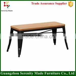 2016 Most Popular Modern Wooden Oak Coffee Table With Metal Legs thumbnail-1