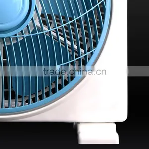 12 Inch Simple Design Electric Plastic Blue Box Fan thumbnail-6