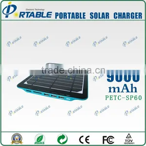 Solar Power Residential 9000mah Solar Power Bank Charger for Outdoors thumbnail-6