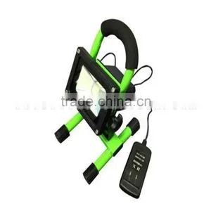 2016 New IP65 50w 100w 200w Portable Rechargeable Led Flood Light With CE ROHS Warm White 3 Years Warranty thumbnail-3