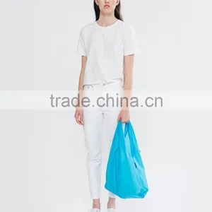 Reusable Grocery Bags | Foldable w/ Integrated String Pouch | Ripstop Nylon Tote thumbnail-3