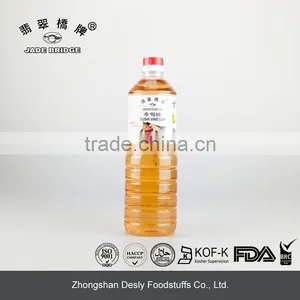 Chinese Natural Brewed Bulk Sushi Vinegar 1L Natural Brewed Plastic Bottle thumbnail-1