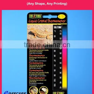 LCD Color Changing Pet Thermometer , Reptile Thermometer With Blister Packing thumbnail-1