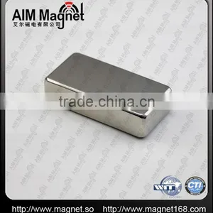 China Ndfeb Magnet Manufacturer Customized Block Magnet 40x10x3mm thumbnail-1
