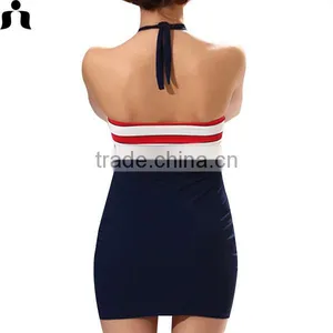 2017 Classic Skirt One-piece Swimwear thumbnail-3