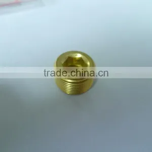 PF219 Countersunk Hex-Head Plug,Pipe Fitting,Brass Fitting, Control Valve thumbnail-1