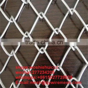 Pvc Coated Chain Link Fence / Electric Galvanized Chain Link Fence / Cheap Bamboo Fencing thumbnail-1