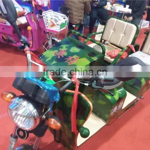 Used Passenger 650W Electric Trike Rickshaw, Electric Bike 3 Wheel Bicycle in Indonesia thumbnail-3