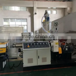 Horserider Single Wall Corrugated Flexible Pipe Production Line/Plastic Telescopic Pipe Machine/PVC Soft Pipe Extrusion Plant thumbnail-2