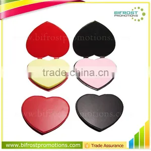 Promotion PU Cover Heart Shaped Funny Memo Sticky Note Pad thumbnail-1