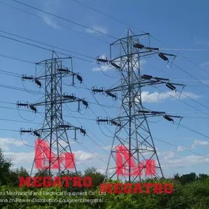 115kv Double Circuit Lattice Tower thumbnail-3