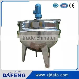 SUS304 500Liter Double Jacketed Kettle thumbnail-6
