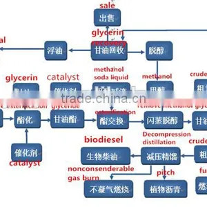 5-500TPD Palm Acid Oil Waste Vegetable to Biodiesel/biodiesel B100 thumbnail-6
