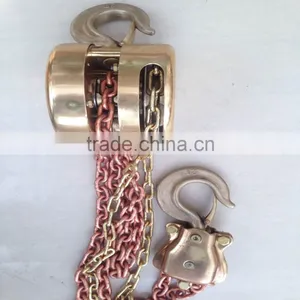 Chain Hoist Spark Resistant Hand Tool , Copper Alloy Aluminum / Beryllium Manual Hoist , Hand Tools thumbnail-2