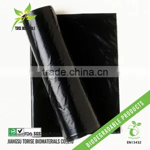 100% Biodegradable Compostable Refuse Bags Certified With OK-COMPOST and EN13432 thumbnail-1