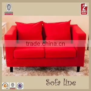 SFA00008 Chesterfield Linen Sofa,2 Seat Sofa With Down Feather Cushion,Hotel Sofa Chair With Linen Fabric thumbnail-1