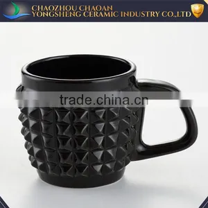 Wholesale Black Embossed Turkish Tea Cups thumbnail-1