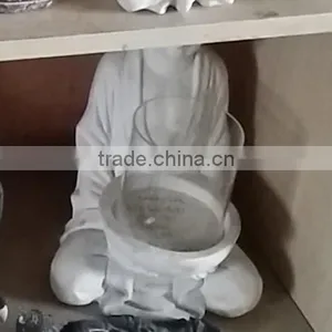 Blue Stone Buddha Candle Holder thumbnail-2