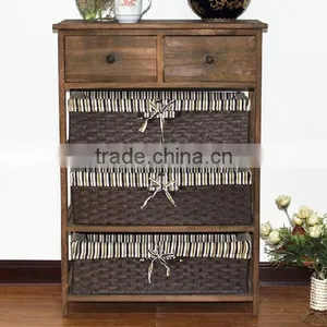 Wood Cabinet Wood Cabinet Small Drawer Living Room Cabinet Divider thumbnail-1