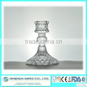 Wholesales Good Quality Crystal Glass Votive Candle Holder With SGS/CIQ Certification thumbnail-1