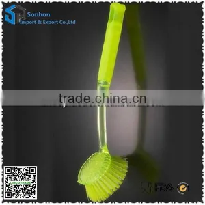 Hi-Q Plastic Pan Brush With Handle thumbnail-2