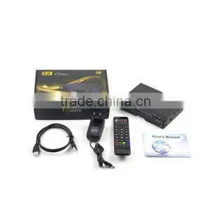 V8 Golden DVB-S2+T2/C 1080P Full HD IPTV Set Top Box Support Cccam Youtube 3G Powervu PVR Digital Satellite Combo Receiver thumbnail-6