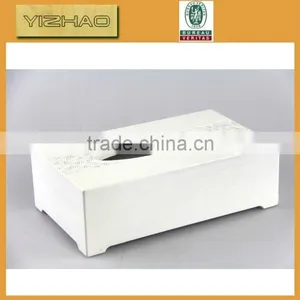 Unfinished Wooden Napkin Holder, Hand Painting Delicate Wooden Tissue Box thumbnail-1