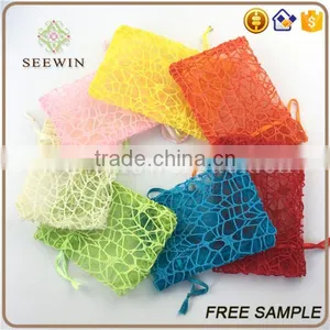 Handled Style Small Mesh Bag for Cut Flowers thumbnail-1