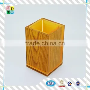 2015acrylic Hotel Supplies Acrylic Soap Dish Hot Sale Acrylic Tumbler Acrylic Barthroon Tray Wholesale Acrylic Bathroom Set thumbnail-2