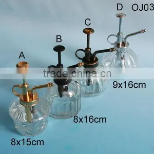 Pumpkin Shape Clear Glass Oil Sprayer With Spray Head thumbnail-1
