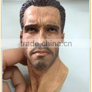 Amazing Customized 1 6 Scale Arnold Schwarzenegger Head Model thumbnail-1