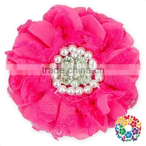 White Fake Rose Cheap Diasy Flower Jewel Artificial Flower thumbnail-2