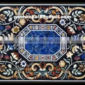 Vendor Marble Inlay Dining Table Top, Marble Inlay Table Top thumbnail-1