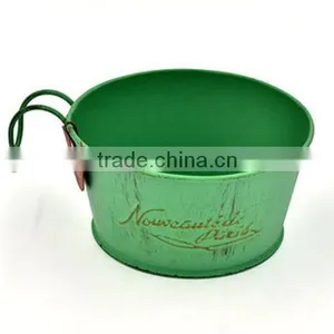Cheap Mini Garden/home Metal Flower Pot Planter for Kids thumbnail-4