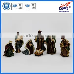 Unique Personalized Resin Christmas Antique Nativity Sets thumbnail-1