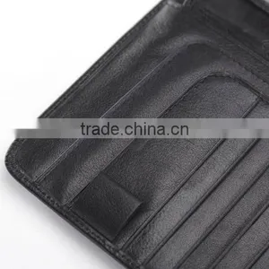 Mens Leather Travel Wallet Passport Holder Document Ticket ID Case thumbnail-3