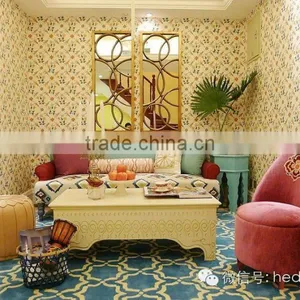 Home Decor Rectangle Wall Mirror for Living Room GY-009P-04 thumbnail-1