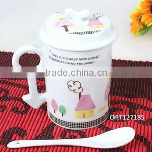 2017 Hot Sale Plain White Ceramic Mug thumbnail-5
