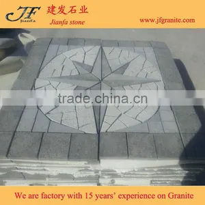 China Granite Pavers Paving Stone Mesh Dark and Gray Granite Paving Stone thumbnail-2