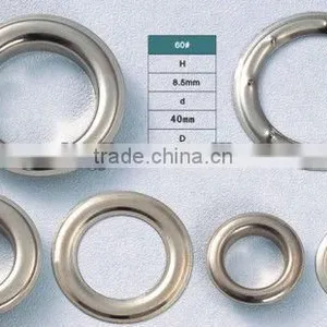 KMJ-2101 High Quality Metal Grommet Eyeles With Plating thumbnail-1