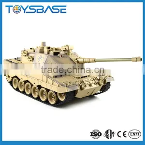R/C Fight Tank With Light And Music Radio-Controlled Models Military Combat R/C Toy thumbnail-1