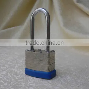 Laminated Aluminium Padlock With Normal or Long Steel Shackle thumbnail-5