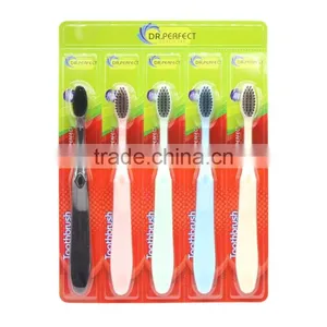 Simple Design Wide Slip-resistance Handle Chinese Famous Brand Gentle Teeth Whitening Toothbrush thumbnail-1