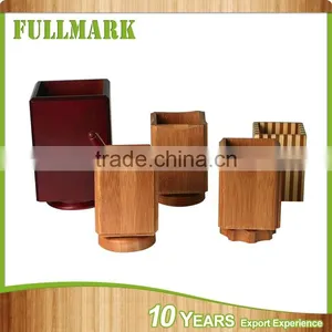 Wooden Available Functional Low Price Custom Pen Holder thumbnail-1