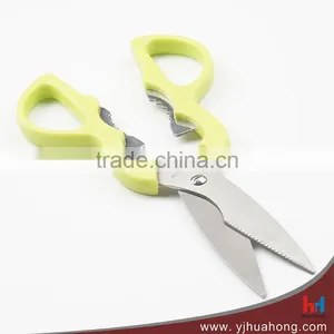8" High Quality Stainless Steel Kitchen Scissors/Shears With Bottle Opener And Nut Cracker thumbnail-4