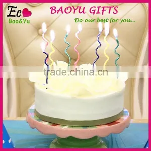 2015 Factory Wholesale Birthday Candles Birthday Cake Candles Spiral Candles thumbnail-1